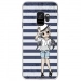 CRYSGALAXYS9MANGAMARINE - Coque rigide transparente pour Samsung Galaxy S9 avec impression Motifs manga fille marin