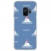 CRYSGALAXYS9MARIN1 - Coque rigide transparente pour Samsung Galaxy S9 avec impression Motifs thème marin 1