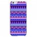 CRYSIP6PLUSAZTEQUEBLEUVIO - Coque rigide pour Apple iPhone 6 Plus avec impression Motifs aztèque bleu et violet