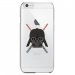 CRYSIP6PLUSDARKVA - Coque rigide pour Apple iPhone 6 Plus avec impression Motifs Dark et sabres lasers