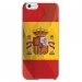 CRYSIP6PLUSDRAPESPAGNE - Coque rigide pour Apple iPhone 6 Plus avec impression Motifs drapeau de l'Espagne