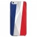 CRYSIP6PLUSDRAPFRANCE - Coque rigide pour Apple iPhone 6 Plus avec impression Motifs drapeau de la France
