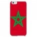 CRYSIP6PLUSDRAPMAROC - Coque rigide pour Apple iPhone 6 Plus avec impression Motifs drapeau du Maroc