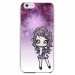 CRYSIP6PLUSMANGAVIOLETTA - Coque rigide pour Apple iPhone 6 Plus avec impression Motifs manga fille violetta