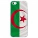 CRYSIPHONE5CDRAPALGERIE - Coque rigide transparente pour Apple iPhone 5C avec impression Motifs drapeau de l'Algérie
