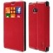 FOLIOVIEWLUM930ROUGE - Etui Slim Folio View articulé rouge pour Nokia Lumia 930