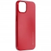 GOOSP-IJELLYIP13ROUGE - Coque souple iPhone 13 iJelly de Goospery coloris rouge métallisé