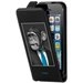 HOUIP5SINGECRAVBLEU - Etui à rabat iPhone 5s motif Monkey Tie Blue