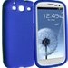 HSILI9300-BLEUFONC - Housse silicone bleu foncé Samsung Galaxy S3 i9300
