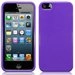 HSOFTYGLOSVIOL-IP5 - Housse Softygel violet glossy iPhone 5