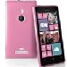 MINIGELROSELUM925 - Coque Housse minigel rose glossy Lumia 925 Nokia