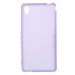 MINIGELXPM4VIOLET - Coque Souple en gel violet indéchirable pour Sony Xperia M4-Aqua