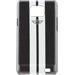 MNHCGSSTBL - Coque Mini racing noire et blanche pour Samsung Galaxy S II I9100