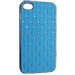 NZDIAMOND-IP4-BLECL - Coque Nzup Diamond bleu clair pour iPhone 4S 4 