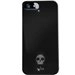 PURO_IP5SKULLNO - Coque arrière Puro noir et doré skull pour iPhone 5