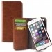 PUROIPC655FOLIODETAMAR - Etui Puro en 2 parties détachables Coque + Folio pour iPhone 6 Plus 5,5 pouces en cuir marron