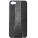 RACINGNOIRIP5 - Coque arrière carbone et cuir Apple iPhone 5s