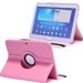 ROTATEP5210ROSE - Etui aspect cuir rose support rotatif pour Samsung Galaxy Tab 3 10,1 Pouces code P5200