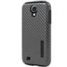 INCIPDUALPROCFS4-GRI - Coque Incipio Dual Pro CF grise et noire pour Samsung Galaxy S4 i9500