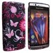 SOFTY03-ARC - Housse SoftyGel Flower pour Sony Ericsson Xperia ARC