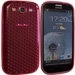 SOFTYDIAM-I9300ROS - Housse Softygel Diamond Rose Galaxy S3 i9300