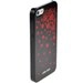 STCCOVBLINROSEIP5NO - Coque rigide collection Bling roses rouges sur fond noir pour iPhone 5 et 5S
