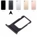 TIROIR-IP7NOIR - Tiroir de carte SIM iPhone 7 aluminium noir mat