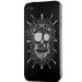 TOPALU-IP4SKULL2 - Plaque arrière repositionnable Skull 2 pour iPhone 4 et 4S