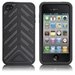 HTORQUE-IPHONE4-GR - Housse Case-Mate Torque bandes grises pour iPhone 4