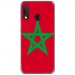 TPU0A40DRAPMAROC - Coque souple pour Samsung Galaxy A40 avec impression Motifs drapeau du Maroc