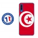 TPU0A50DRAPTUNISIE - Coque souple pour Samsung Galaxy A50 avec impression Motifs drapeau de la Tunisie