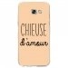 TPU0A52017CHIEUSEBEIGE - Coque souple pour Samsung Galaxy A5-2017 SM-A520F avec impression Motifs Chieuse d'Amour beige