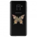 TPU0A8PLUS18PAPILLONSEUL - Coque souple pour Samsung Galaxy A8-Plus 2018 avec impression Motifs papillon psychédélique