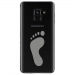 TPU0A8PLUS18PIED - Coque souple pour Samsung Galaxy A8-Plus 2018 avec impression Motifs empreinte de pied