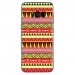 TPU0GALS8PLUSAZTEQUEJAUROU - Coque souple pour Samsung Galaxy S8 Plus avec impression Motifs aztèque jaune et rouge