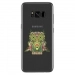 TPU0GALS8PLUSCHOUETTE - Coque souple pour Samsung Galaxy S8 Plus avec impression Motifs chouette psychédélique
