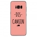 TPU0GALS8PLUSDISCAMIONROSE - Coque souple pour Samsung Galaxy S8 Plus avec impression Motifs Dis Camion rose