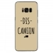 TPU0GALS8PLUSDISCAMIONTAUPE - Coque souple pour Samsung Galaxy S8 Plus avec impression Motifs Dis Camion taupe