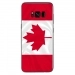 TPU0GALS8PLUSDRAPCANADA - Coque souple pour Samsung Galaxy S8 Plus avec impression Motifs drapeau du Canada