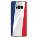 TPU0GALS8PLUSDRAPFRANCE - Coque souple pour Samsung Galaxy S8 Plus avec impression Motifs drapeau de la France