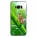 TPU0GALS8PLUSESCARGOT - Coque souple pour Samsung Galaxy S8 Plus avec impression Motifs escargot sur une tige