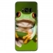 TPU0GALS8PLUSGRENOUILLE - Coque souple pour Samsung Galaxy S8 Plus avec impression Motifs grenouille