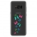 TPU0GALS8PLUSPAPILLONS - Coque souple pour Samsung Galaxy S8 Plus avec impression Motifs papillons colorés