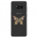 TPU0GALS8PLUSPAPILLONSEUL - Coque souple pour Samsung Galaxy S8 Plus avec impression Motifs papillon psychédélique
