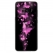 TPU0GALS8PLUSPAPILLONSFUSHIAS - Coque souple pour Samsung Galaxy S8 Plus avec impression Motifs papillons fushias