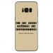 TPU0GALS8PLUSPERFECTIONTAUPE - Coque souple pour Samsung Galaxy S8 Plus avec impression Motifs frôler la perfection taupe