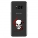 TPU0GALS8PLUSSKULLTRIBAL - Coque souple pour Samsung Galaxy S8 Plus avec impression Motifs tête de mort sur fond tribal