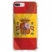 TPU0IP7PLUSDRAPESPAGNE - Coque souple pour Apple iPhone 7 Plus avec impression Motifs drapeau de l'Espagne