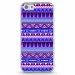 TPU0IPHONE5CAZTEQUEBLEUVIO - Coque souple pour Apple iPhone 5C avec impression Motifs aztèque bleu et violet