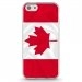 TPU0IPHONE5CDRAPCANADA - Coque souple pour Apple iPhone 5C avec impression Motifs drapeau du Canada